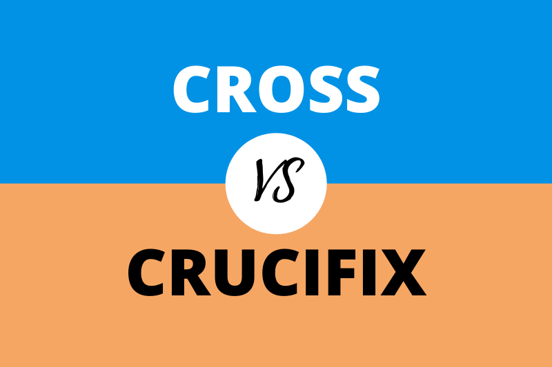Cross vs Crucifix