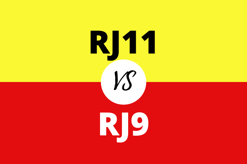RJ11 vs RJ9