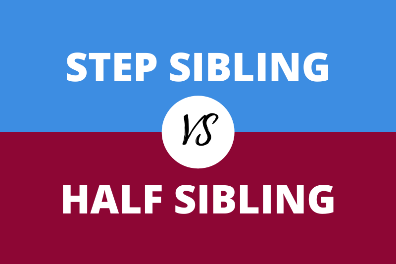 Step sibling vs Half sibling