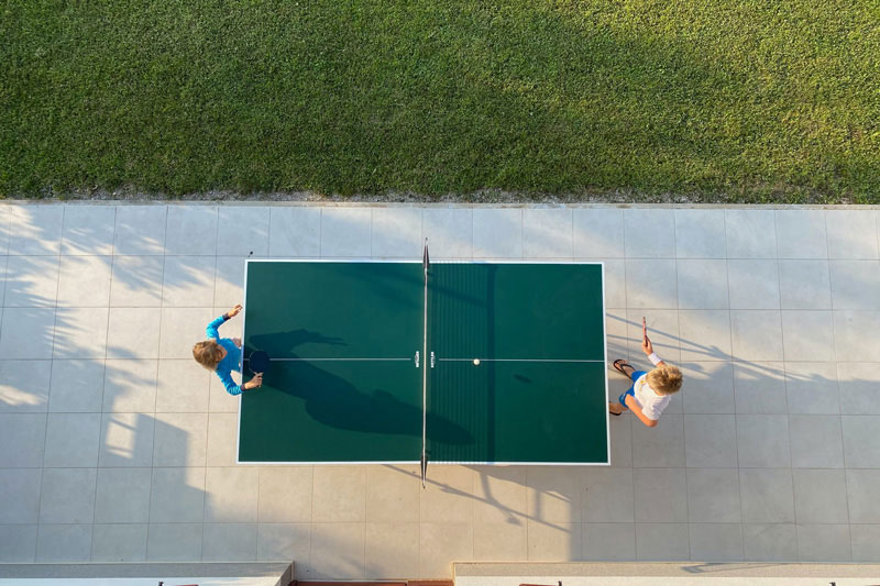 Ping Pong Table is almost 3 meters long