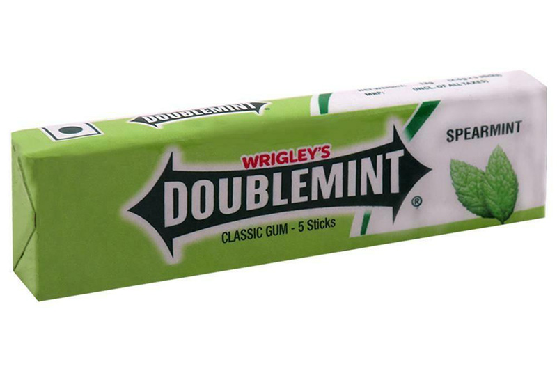 Wrigley's Doublemint Spearmint Flavour Chewing Gum